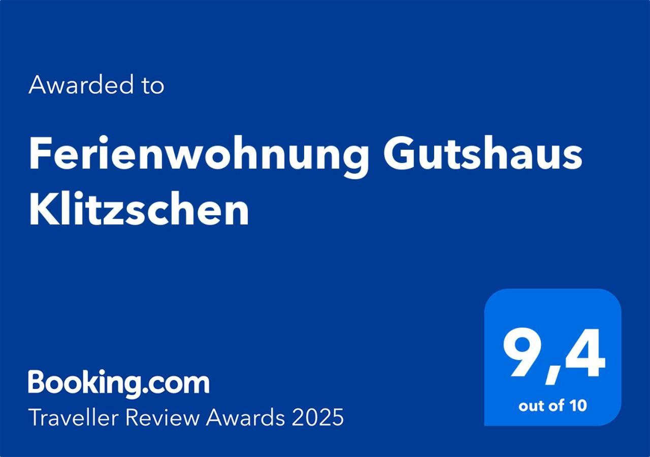 Ferienwohnung Gutshaus Klitzschen Mockrehna Exteriör bild
